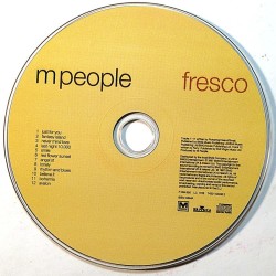 M-People: Fresco  kansi Ei kuvakantta levy EX kanneton CD