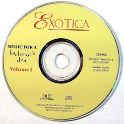 Various Artists: Exotica  kansi Ei kuvakantta levy EX kanneton CD