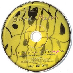Blind Melon kanneton DVD 2001 72434779089 Letters From Porcupine DVD ingen omslag