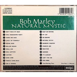 Marley Bob: Natural Mystic  kansi EX levy VG- Käytetty CD