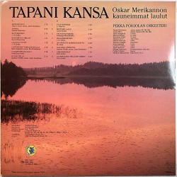 Kansa Tapani: Oskar Merikannon Kauneimmat Laulut  kansi EX levy EX- Käytetty LP