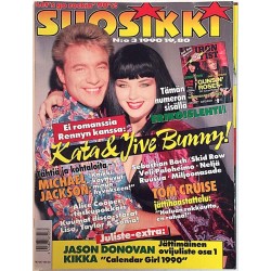 Suosikki 1990 N:o 3 Tämän numeron sisäälä Iron Fist Magazine begagnade magazine