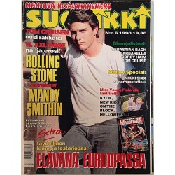 Suosikki 1990 N:o 6 Mötley Special: Nikki Sixx superhaastattelu aikakauslehti
