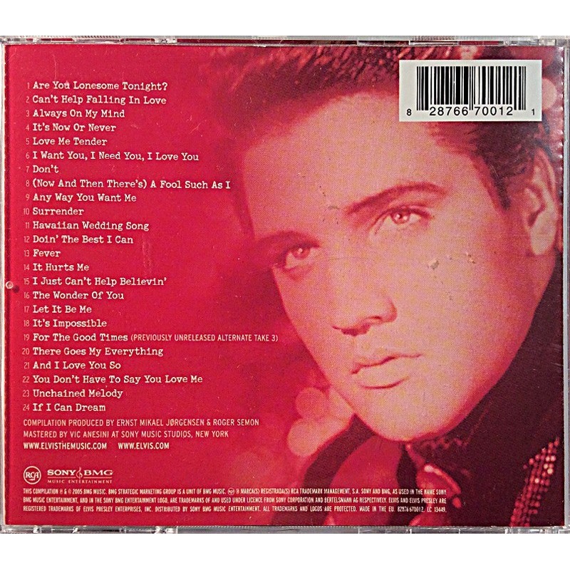 Elvis 2005 82876 67001 2 Love, CD