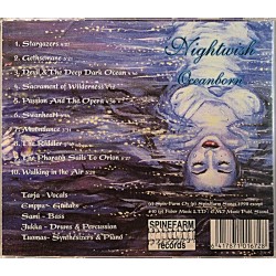 Nightwish 1998 spi67cd Oceanborn Used CD