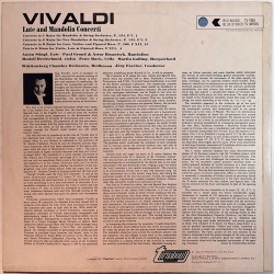 Vivaldi: Lute and Mandolin Concerti  EX / VG- ilmainen tuote bonus LP:nä