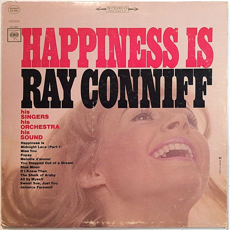 Conniff Ray 1966 CL 2461 Happiness Is Used LP