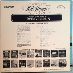 101 Strings 1967 S-5248 Treasure Chest Of Hits By Irving Berlin Used LP