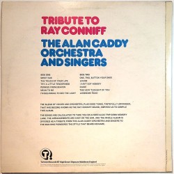 Alan Caddy Orchestra: Tribute to Ray Conniff  EX / EX ilmainen tuote bonus LP:nä
