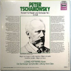 Tschaikowski Peter - Ludwig Hoffmann: Klavierkonzert b-moll  EX / EX- ilmainen tuote bonus LP:nä