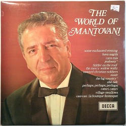 Mantovani: The world of  VG+ / VG+ ilmainen tuote bonus LP:nä