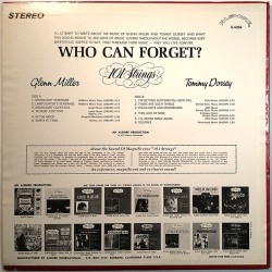 101 Strings: Who can forget? Tommy Dorsey  VG+ / VG+ ilmainen tuote bonus LP:nä