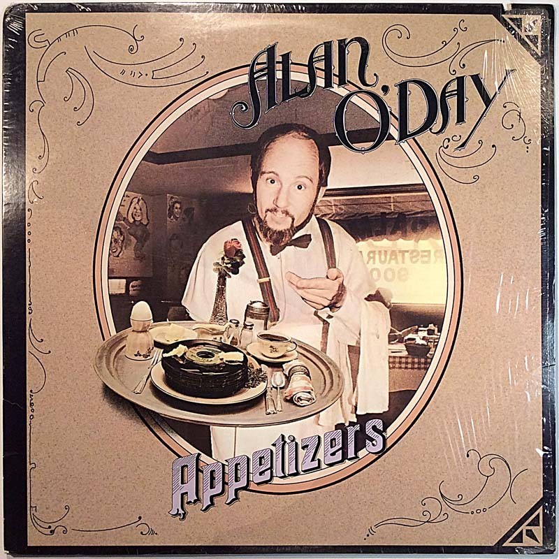 O'Day Alan: Appetizers  VG+ / VG+ ilmainen tuote bonus LP:nä