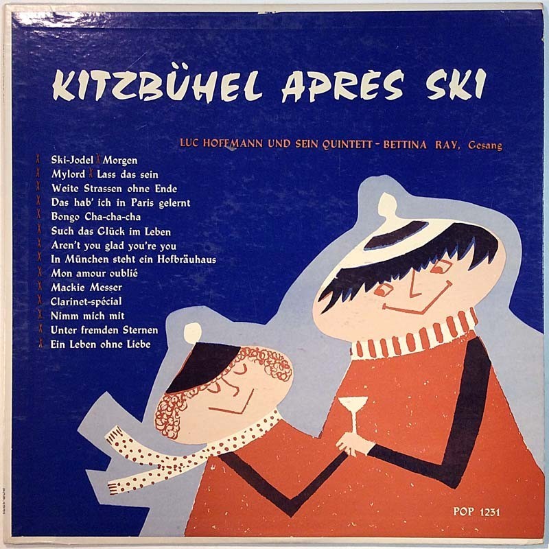 Luc Hoffmann Und Sein Quintett 1960’s POP 1231 Kitzbühel Après Ski Used LP