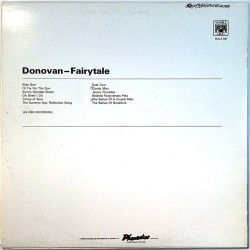 Donovan: Fairytale  kansi VG+ levy EX Käytetty LP