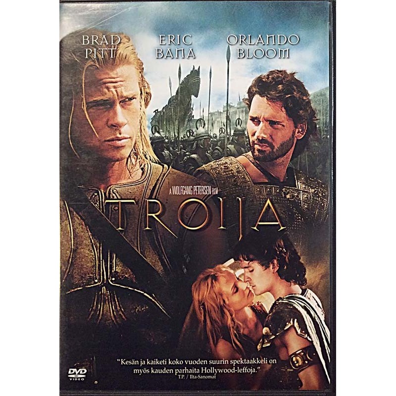 DVD - Elokuva: Troija  kansi EX levy EX Käytetty DVD