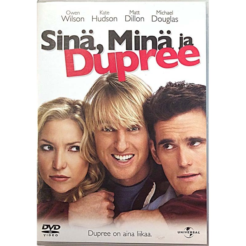 DVD - Elokuva: Sinä, minä ja Dupree  kansi EX levy EX Käytetty DVD