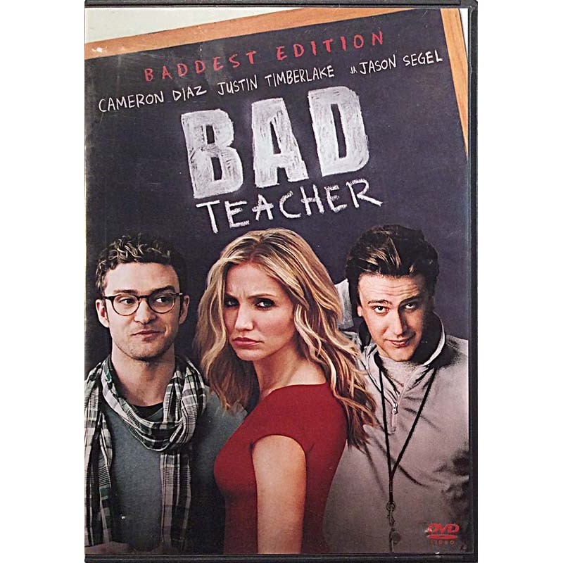 DVD - Elokuva: Bad Teacher baddest edition  kansi EX levy EX Käytetty DVD