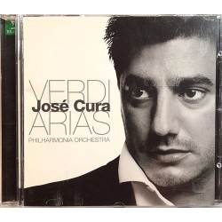 Cura José: Verdi Arias  kansi EX levy EX Käytetty CD