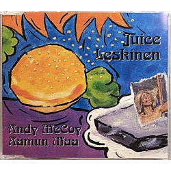 Leskinen Juice: Andy McCoy / Aamun Maa cd-single  kansi EX levy EX Käytetty CD
