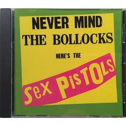 Sex Pistols: Never Mind The Bollocks  kansi EX levy EX Käytetty CD