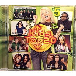 Movetron, Haloo Helsinki ym.: Kids TOP 20 vol. 5  kansi EX levy VG Käytetty CD