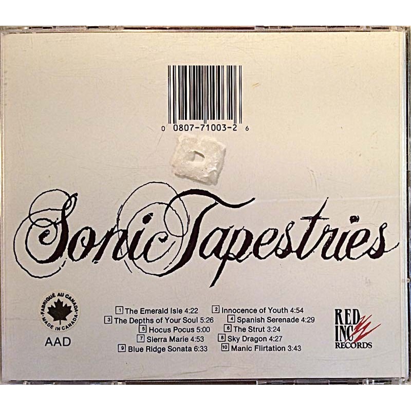 Fath Michael: Sonic tapestries  kansi EX levy EX- Käytetty CD