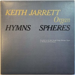 Jarrett Keith: Hymns Spheres 2LP  kansi VG+ levy EX Käytetty LP