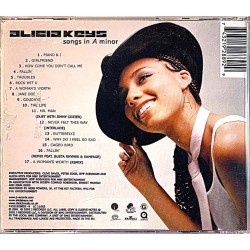 Keys Alicia: Songs In A Minor  kansi EX levy EX Käytetty CD