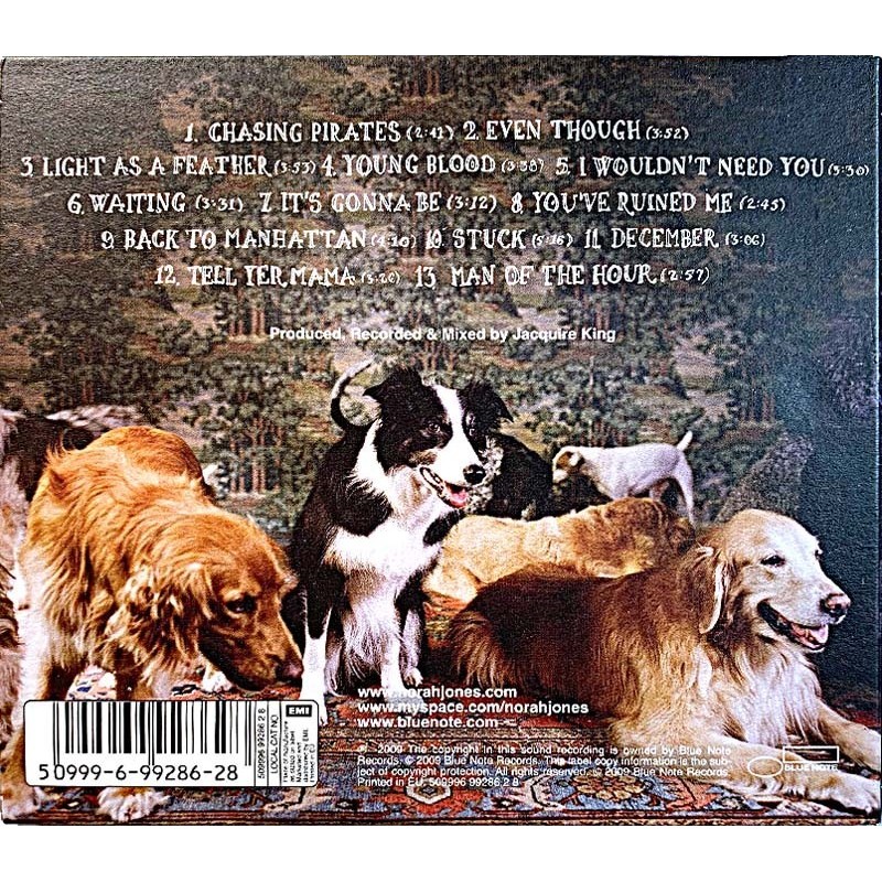 Jones Norah: The Fall  kansi EX levy EX Käytetty CD