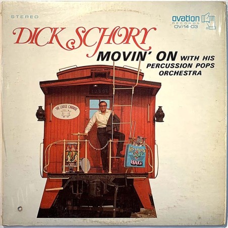 Schory Dick: Movin’ on  kansi VG+ levy EX Käytetty LP