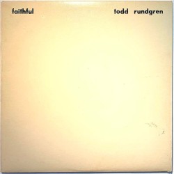 Rundgren Todd: Faithful  kansi EX levy VG+ Käytetty LP