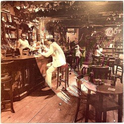 Led Zeppelin: In through the out door  kansi EX levy EX Käytetty LP
