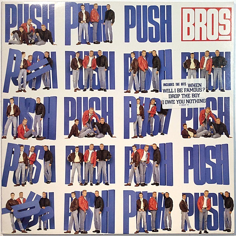 Bros: Push  kansi EX levy EX Käytetty LP