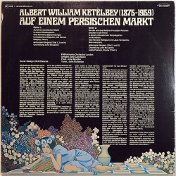 Ketelbey Albert William: Auf einem Persichen Markt  kansi VG levy EX- Käytetty LP