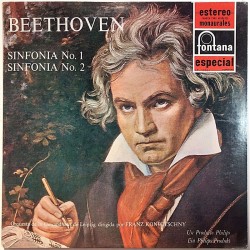 Beethoven: Sinfonia No. 1  kansi EX levy EX Käytetty LP