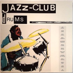 Art Blakey, Max Roach, Bill Evans...: Jazz-Club Drums  kansi EX- levy EX Käytetty LP