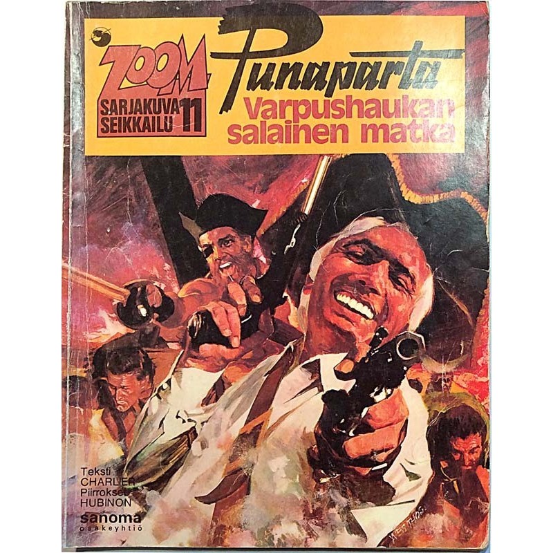 Zoom sarjakuva seikkailu 11 1975  Punaparta Varpushaukan salainen matka aikakauslehti