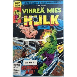 Vihreä mies Hulk : Räjähtävää toimintaa!! - used magazine