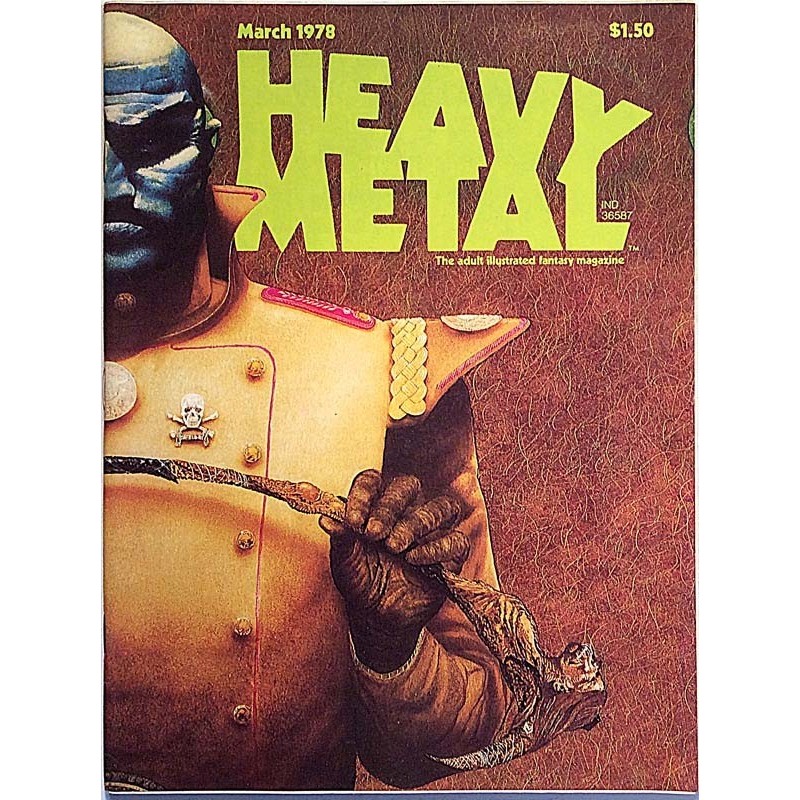 Heavy Metal 1978 March VOL. I. NO. 12 aikakauslehti