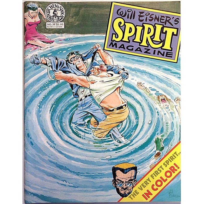 Spirit magazine 1982 No. 36 36 by Will Eisner aikakauslehti
