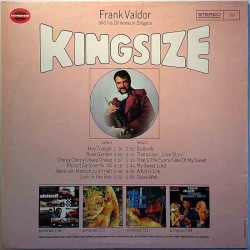 Valdor Frank: King Size  kansi VG levy EX Käytetty LP
