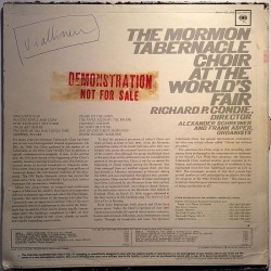 Mormon Tabernacle Choir At The World's Fair - Käytetty LP