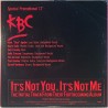 KBC Band It’s Not You, It’s Not Me maxi-single - Käytetty 12”
