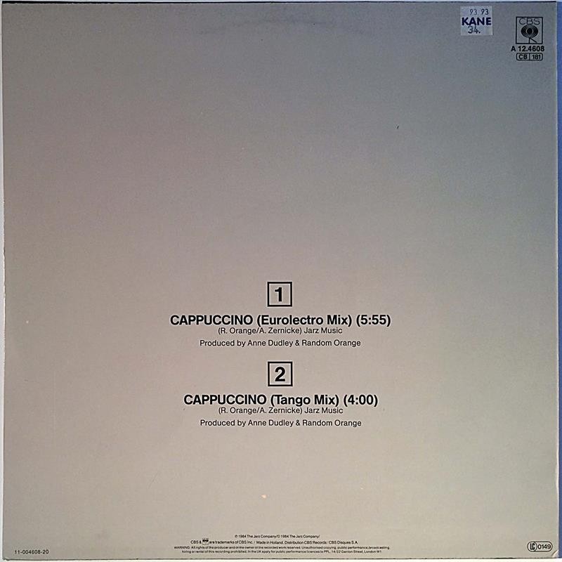 Zernickr Andrew Cappuccino maxi-single - Käytetty 12”