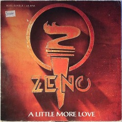 ZENO: A Little More Love maxi-single  kansi VG- levy EX bonus LP:nä veloituksetta