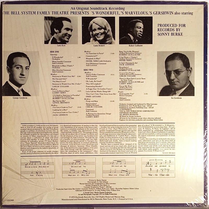 Soundtrack S Wonderful, S Marvelous, S Gershwin - Käytetty LP