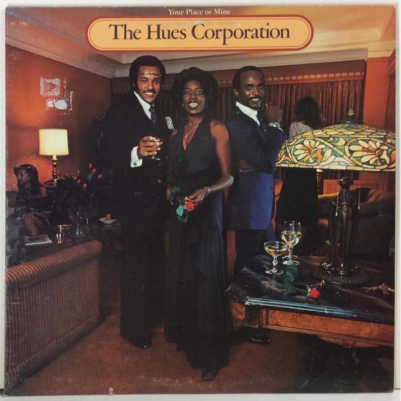Hues Corporation YOUR PLACE OR MINE - Käytetty LP