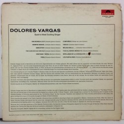 Vargas Dolores: Dolores Vargas  kansi G- levy VG- bonus LP:nä veloituksetta