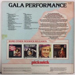 Various Artists: Gala Performance  kansi VG levy VG- bonus LP:nä veloituksetta